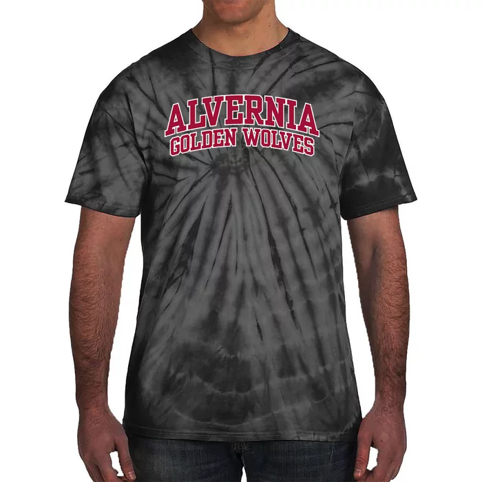 Alvernia University Golden Wolves Tie-Dye T-Shirt