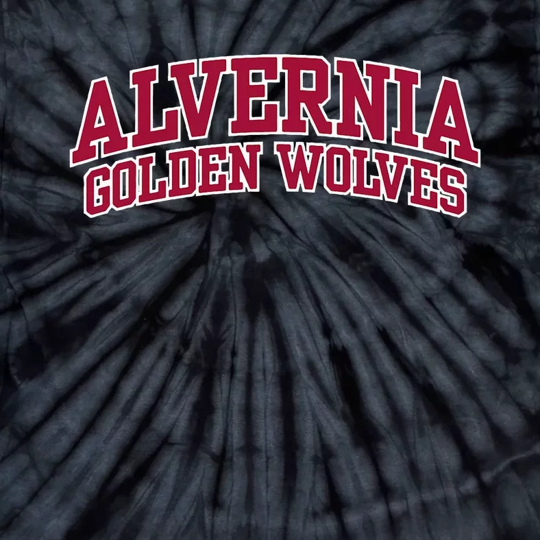 Alvernia University Golden Wolves Tie-Dye T-Shirt