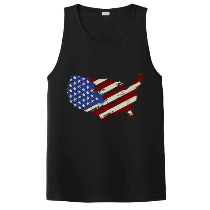 American Usa Gift Performance Tank