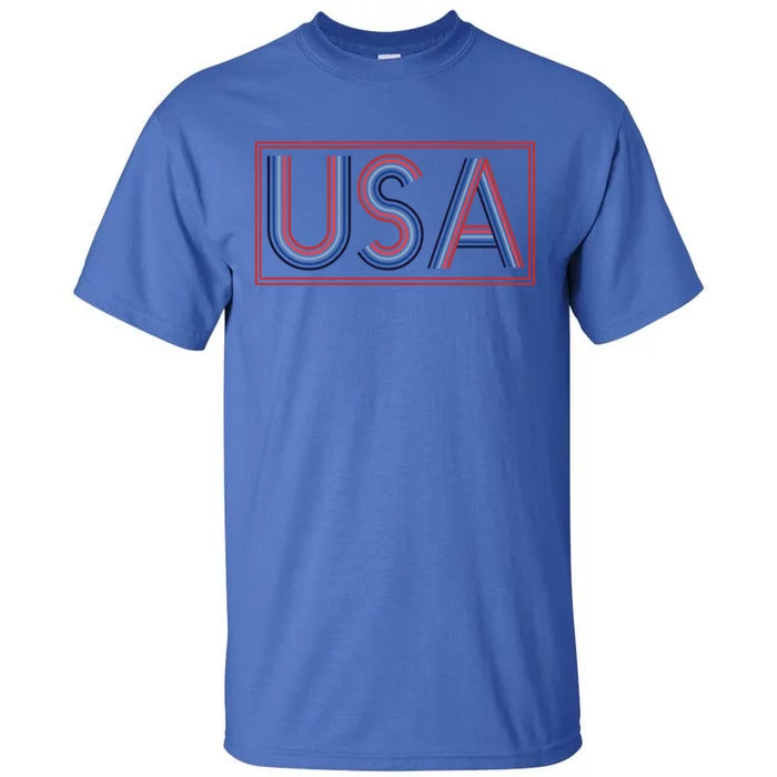 Americana Usa Gift Tall T-Shirt