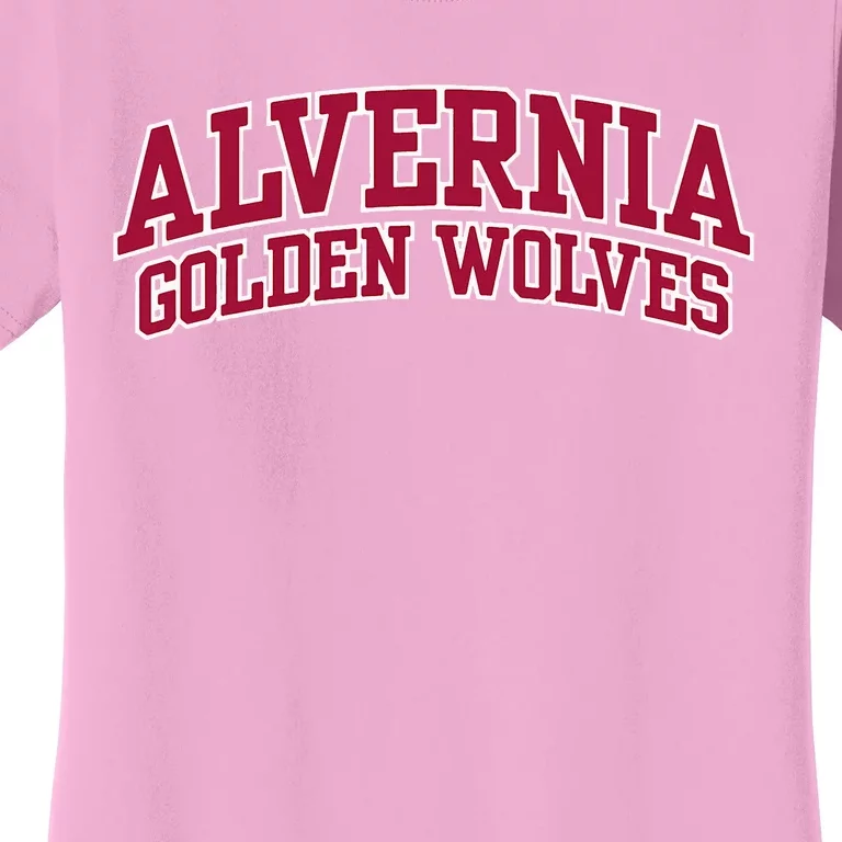 Alvernia University Golden Wolves Women's T-Shirt