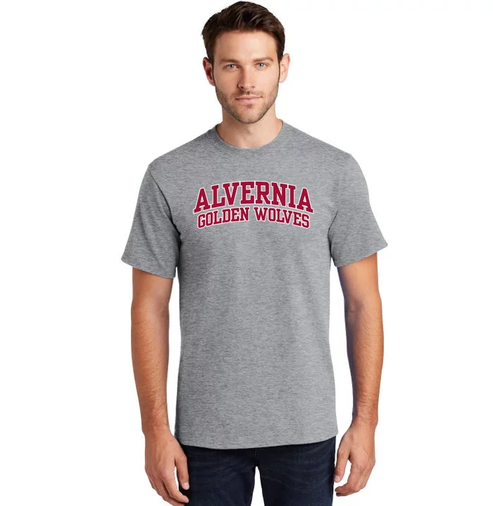 Alvernia University Golden Wolves Tall T-Shirt