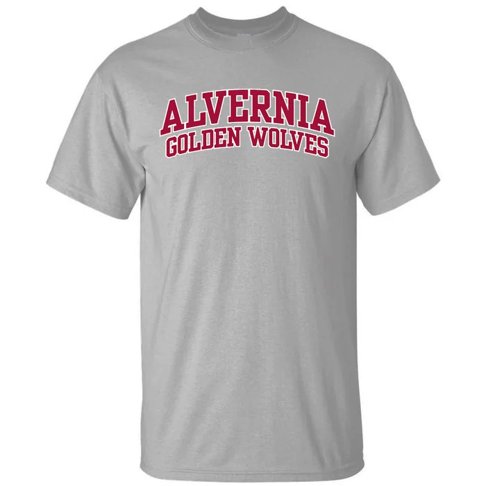 Alvernia University Golden Wolves Tall T-Shirt