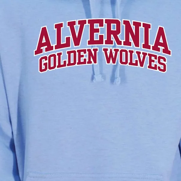 Alvernia University Golden Wolves Unisex Surf Hoodie