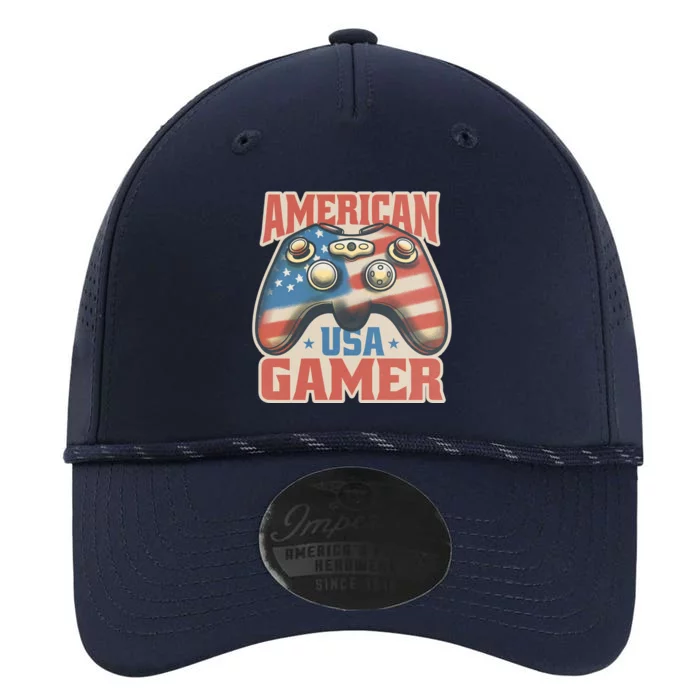 American USA Gamer Vintage Performance The Dyno Cap