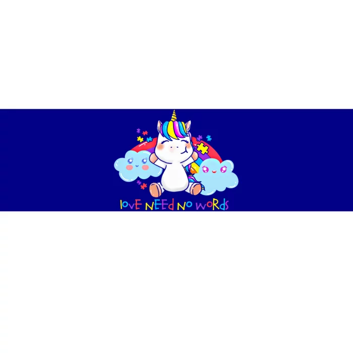 Autism Unicorn Gift Bumper Sticker