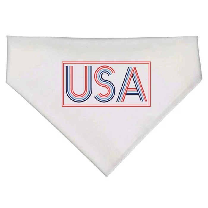 Americana Usa Great Gift USA-Made Doggie Bandana