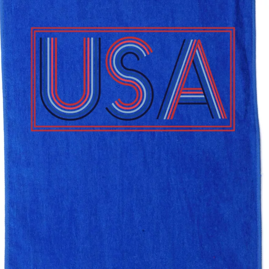 Americana Usa Gift Platinum Collection Golf Towel