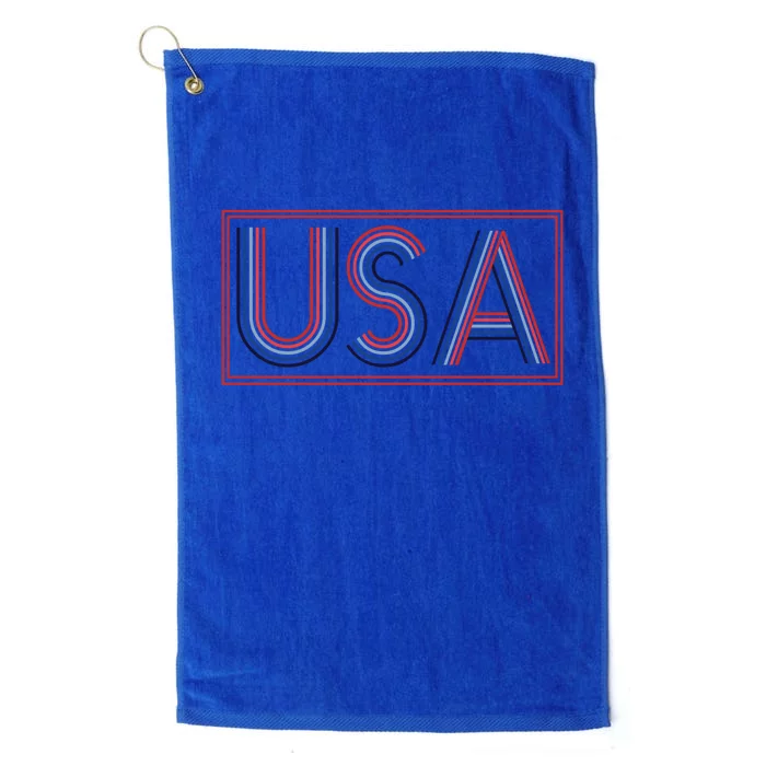 Americana Usa Gift Platinum Collection Golf Towel