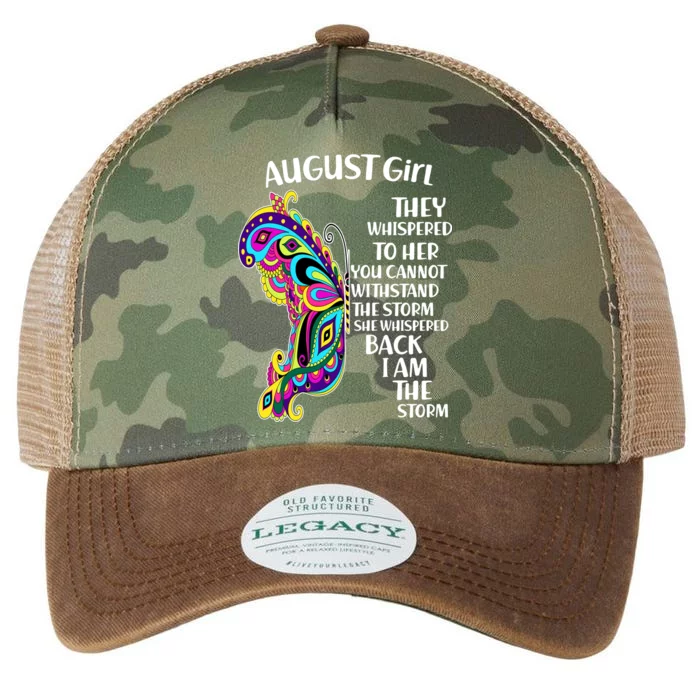 August Girl Paisley Butterfly Legacy Tie Dye Trucker Hat