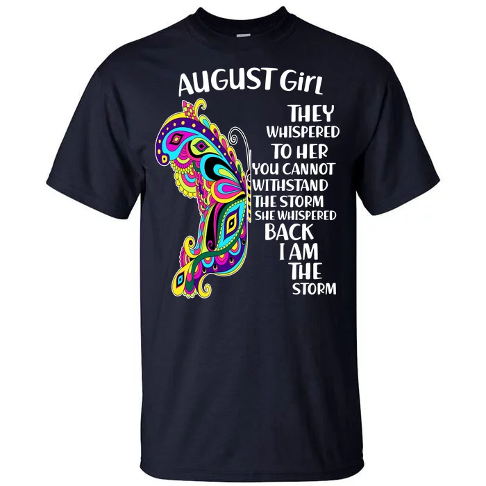 August Girl Paisley Butterfly Tall T-Shirt