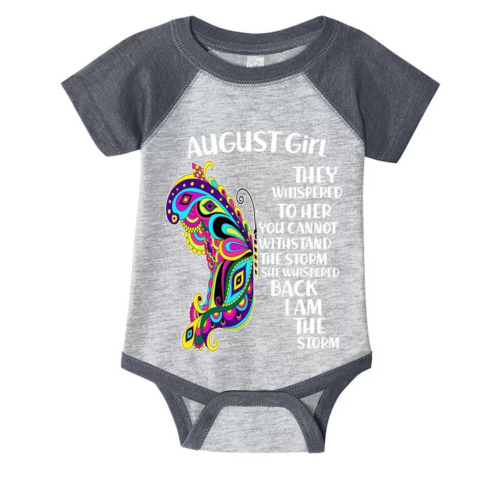 August Girl Paisley Butterfly Infant Baby Jersey Bodysuit