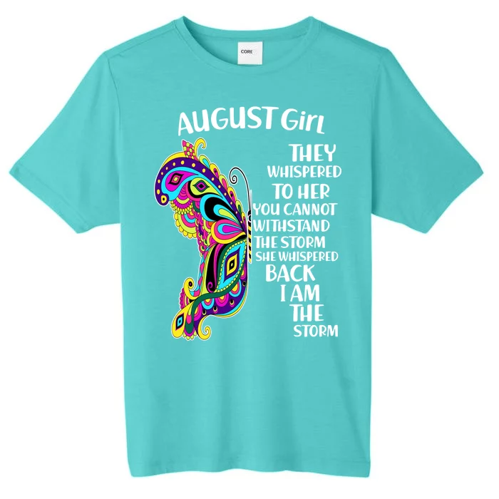 August Girl Paisley Butterfly ChromaSoft Performance T-Shirt