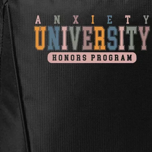 Anxiety University Honors Program City Backpack