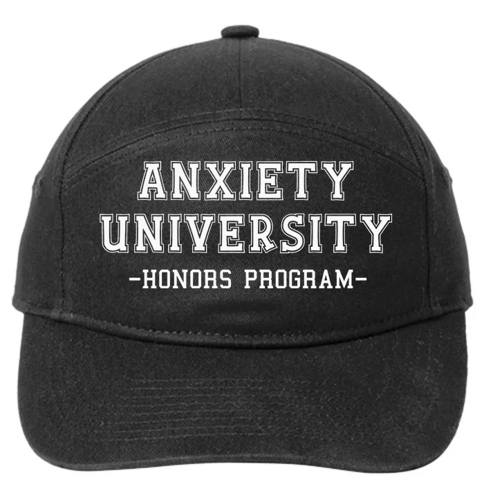 Anxiety University Honors Program 7-Panel Snapback Hat