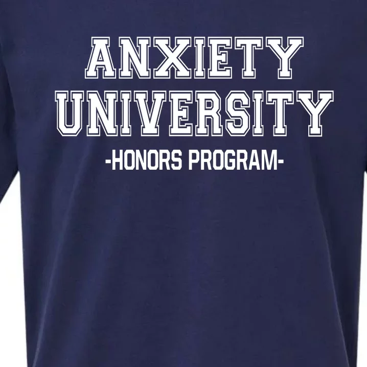 Anxiety University Honors Program Sueded Cloud Jersey T-Shirt