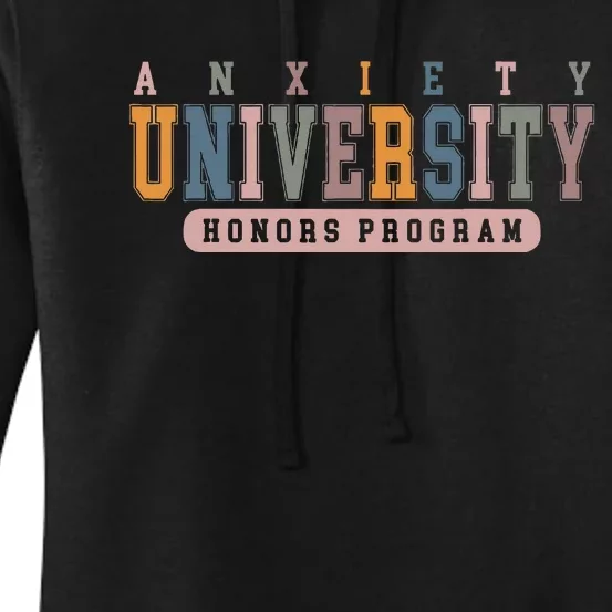 Anxiety University Honors Program Women's Pullover Hoodie