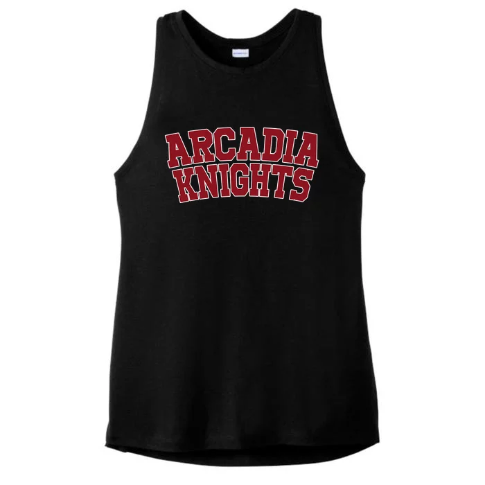 Arcadia University Knights Ladies Tri-Blend Wicking Tank