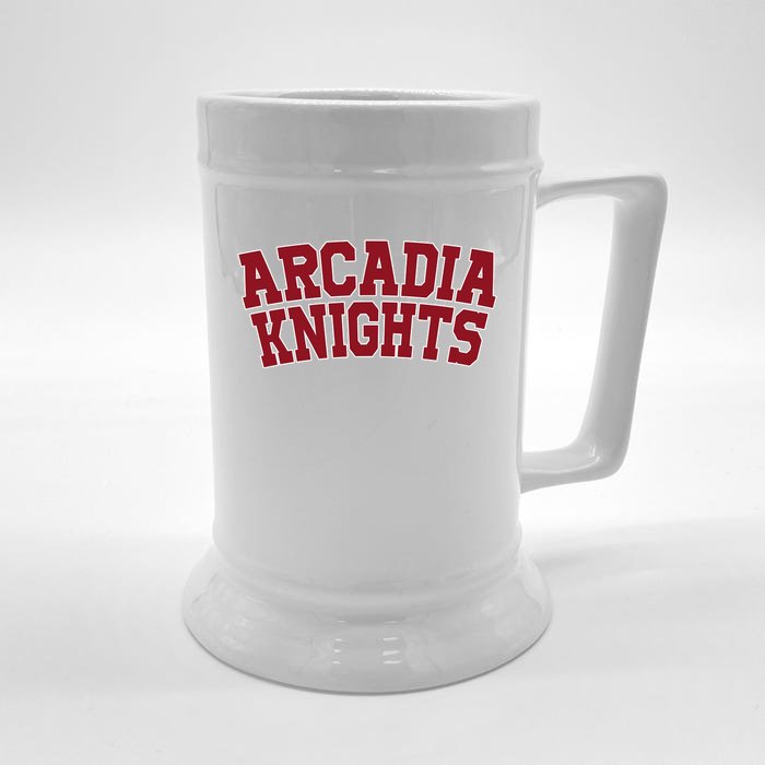 Arcadia University Knights Front & Back Beer Stein