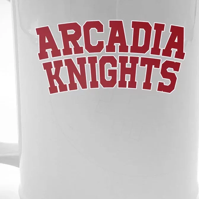 Arcadia University Knights Front & Back Beer Stein