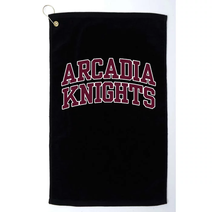 Arcadia University Knights Platinum Collection Golf Towel