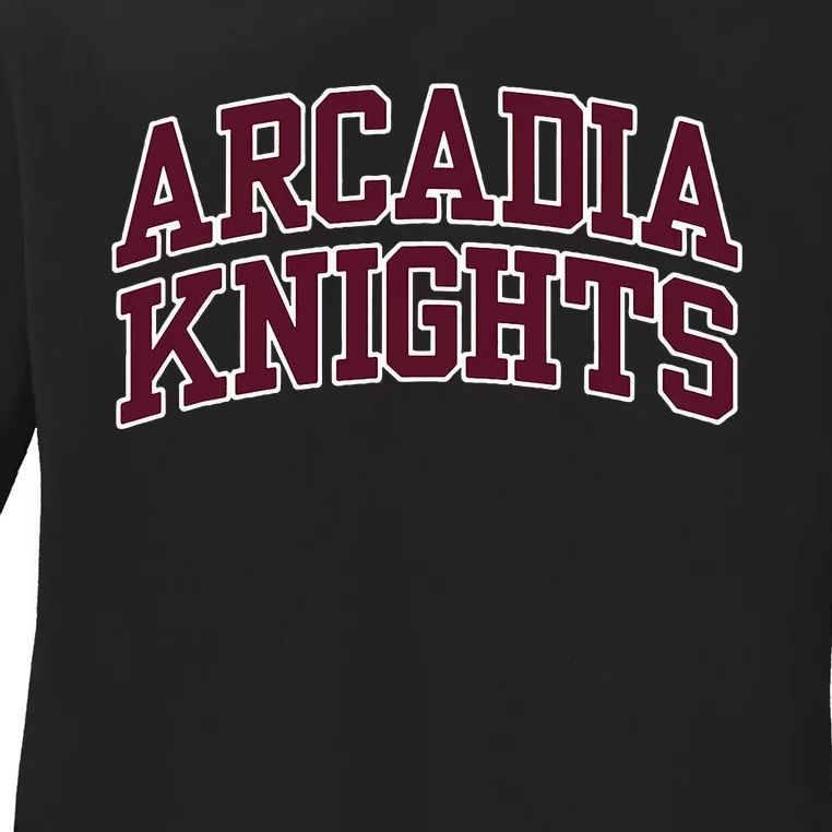 Arcadia University Knights Ladies Long Sleeve Shirt