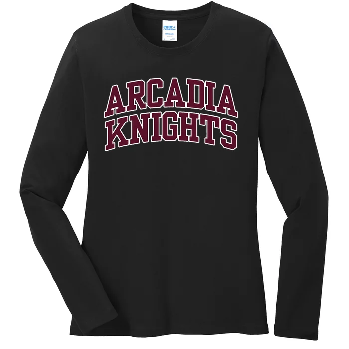 Arcadia University Knights Ladies Long Sleeve Shirt