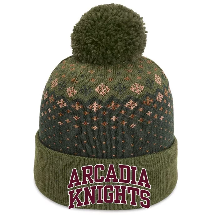 Arcadia University Knights The Baniff Cuffed Pom Beanie