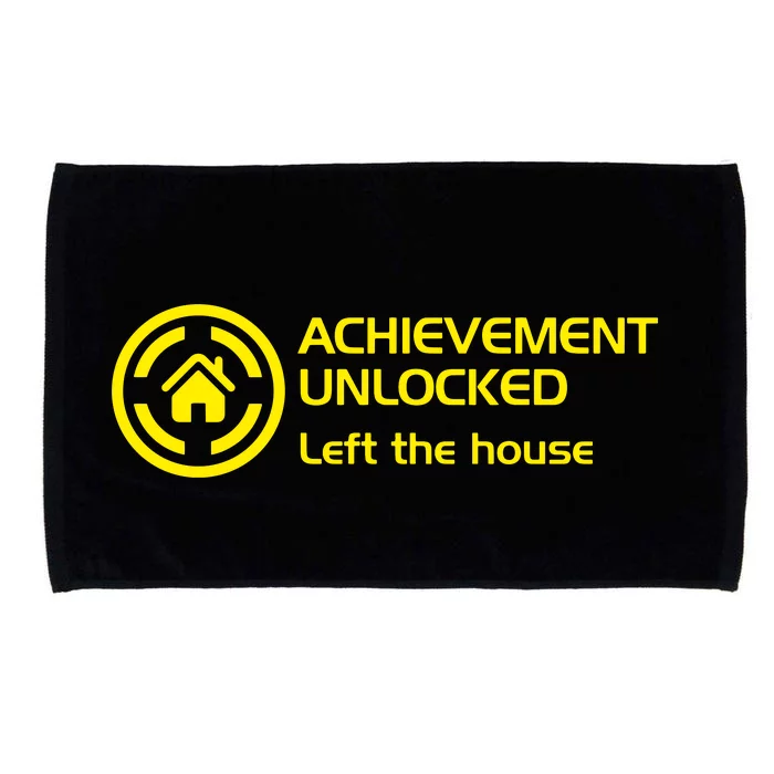 Achievement Unlocked Left The Housing Microfiber Hand Towel