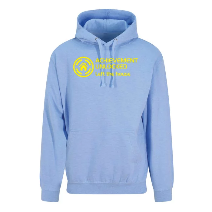 Achievement Unlocked Left The Housing Unisex Surf Hoodie