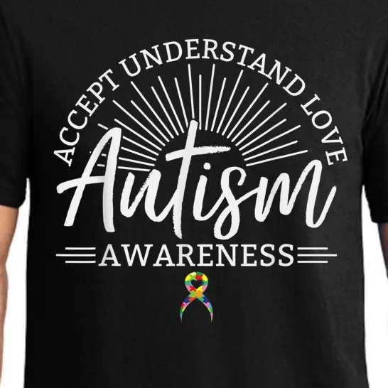 Accept understand love Autistics World Autism Awareness Day Pajama Set