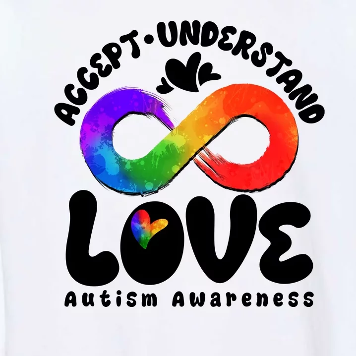 Accept Understand Love Autism Awareness Garment-Dyed Sweatshirt