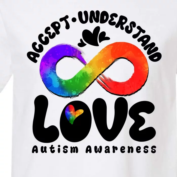 Accept Understand Love Autism Awareness Garment-Dyed Heavyweight T-Shirt