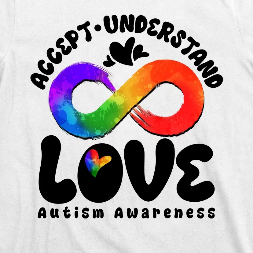 Accept Understand Love Autism Awareness T-Shirt