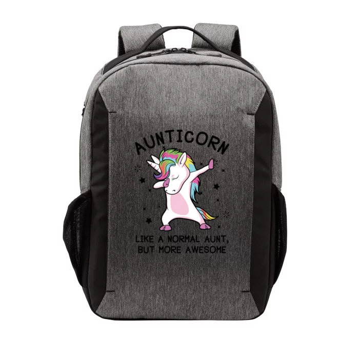 Aunt Unicorn Meaningful Gift Aunticorn Awesome Unicorn Aunt Gift Vector Backpack