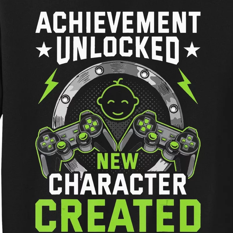 Achievement Unlocked New Character Created Video Gamer Sweatshirt