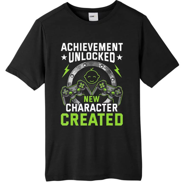 Achievement Unlocked New Character Created Video Gamer ChromaSoft Performance T-Shirt