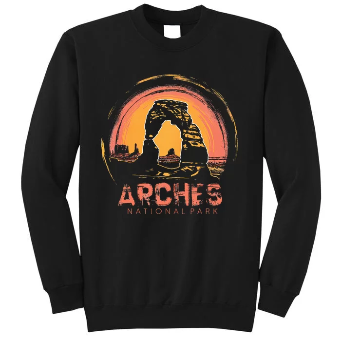 Arches Us National Park Utah Vintage Tall Sweatshirt