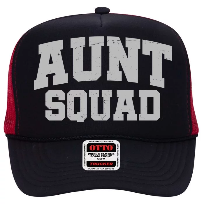 Aunt Squad High Crown Mesh Trucker Hat