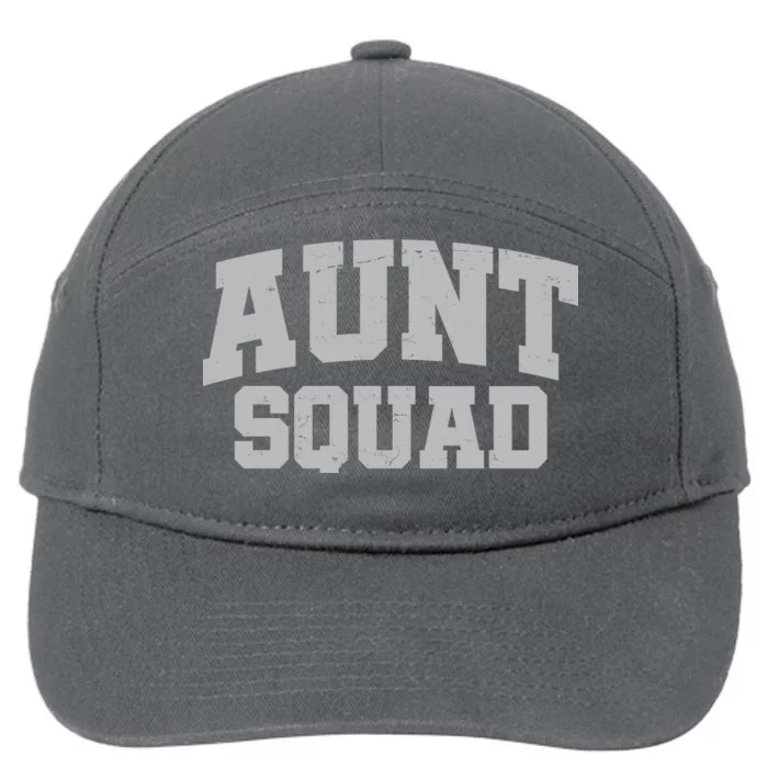 Aunt Squad 7-Panel Snapback Hat