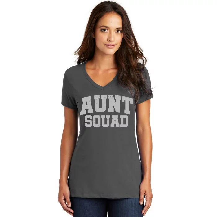 Aunt Squad Women's V-Neck T-Shirt