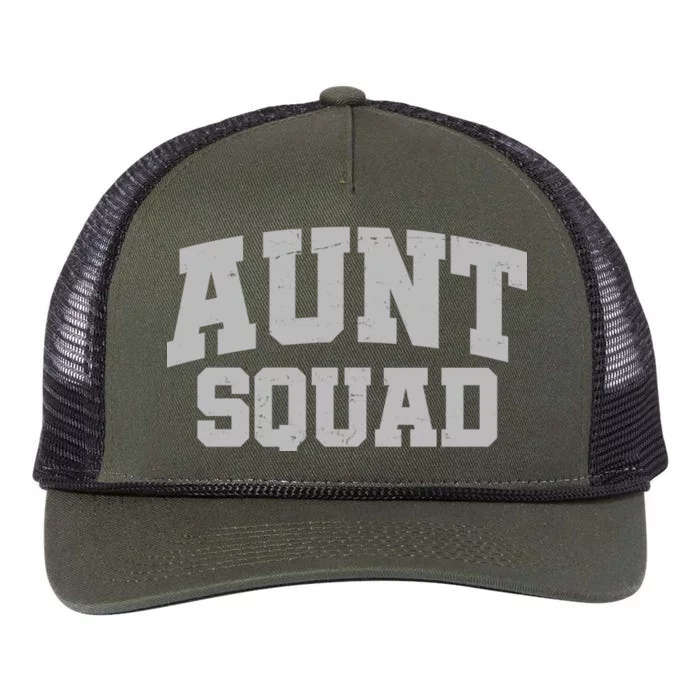 Aunt Squad Retro Rope Trucker Hat Cap