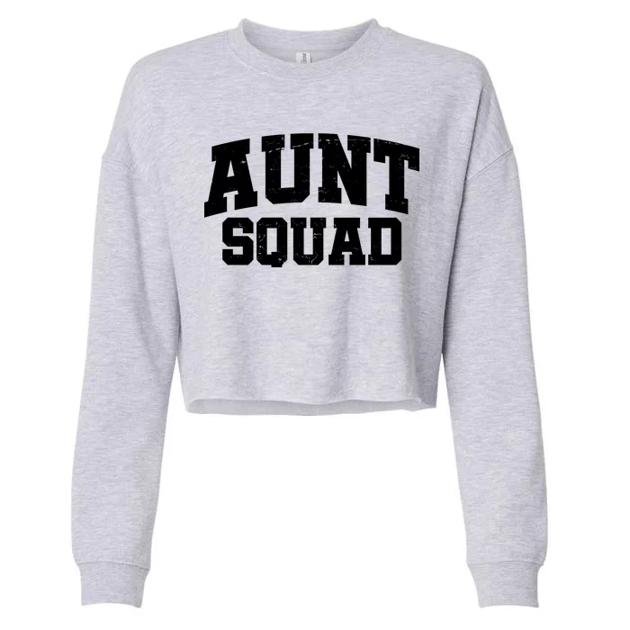 Aunt Squad Cropped Pullover Crew