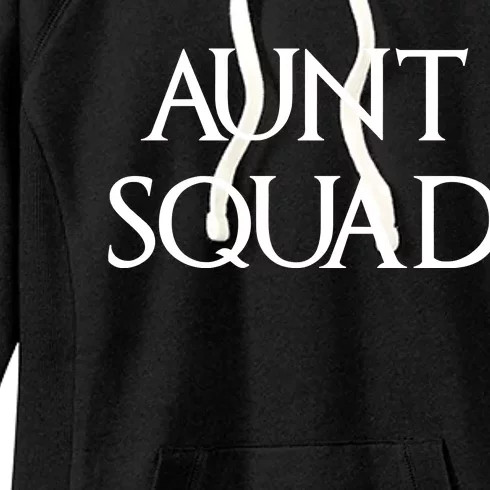 Aunt Squad Aunty to Be Women's Fleece Hoodie