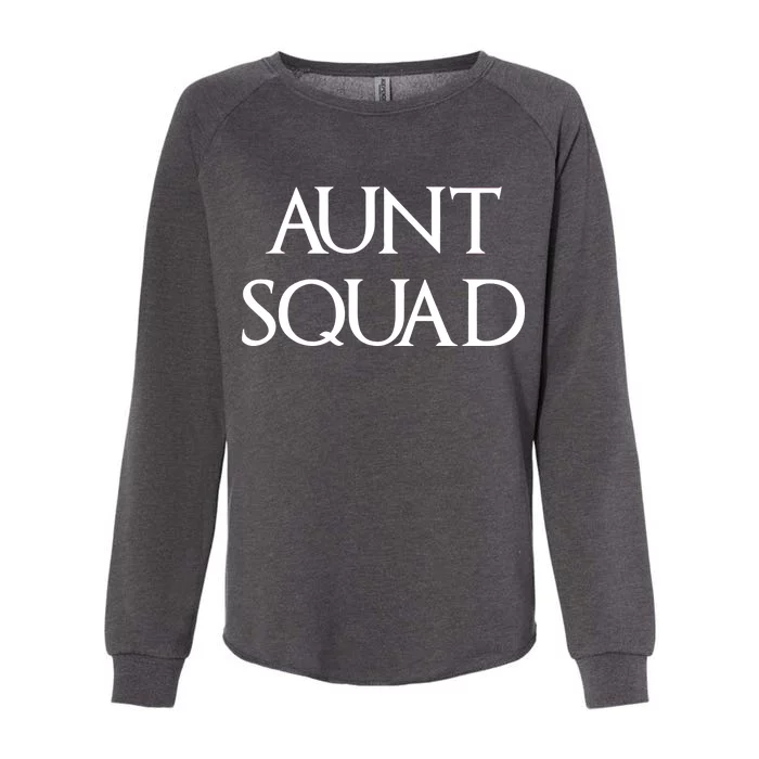 Aunt Squad Aunty to Be Womens California Wash Sweatshirt