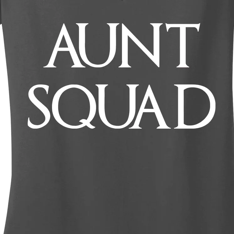 Aunt Squad Aunty to Be Women's V-Neck T-Shirt