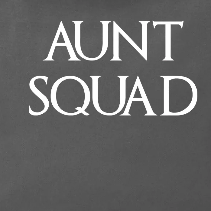 Aunt Squad Aunty to Be Zip Tote Bag