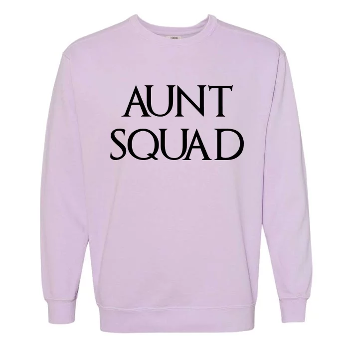 Aunt Squad Aunty to Be Garment-Dyed Sweatshirt