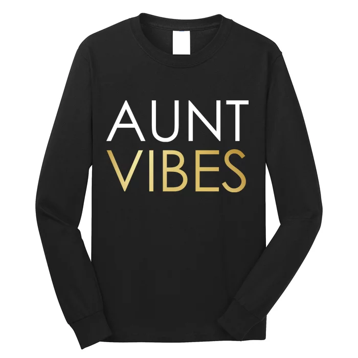 Aunt Vibes Long Sleeve Shirt