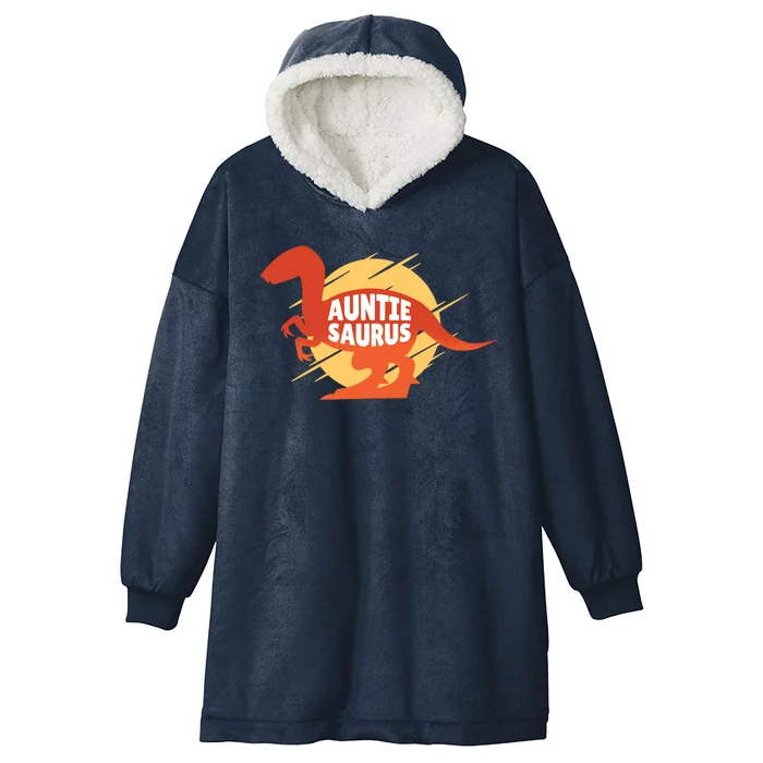 Auntie Saurus Hooded Wearable Blanket